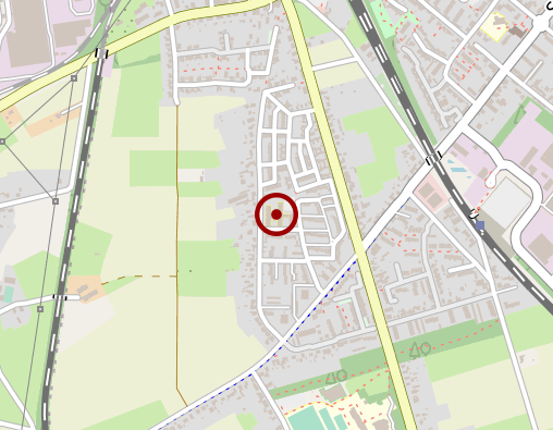 Karte: Elisabeth-Selbert-Haus inkl. Hausgemeinschaftskonzept