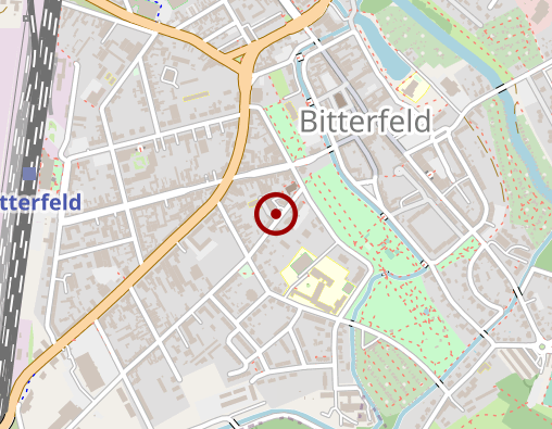 Karte: Caritas Sozialstation Bitterfeld