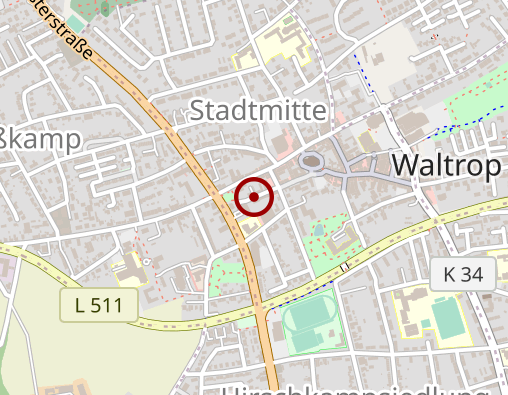 Karte: Caritaszentrum Waltrop Betreuungsgruppe