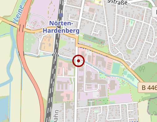 Karte: Arbeiter-Samariter-Bund Kreisverband Northeim-Osterode - Häusliche Krankenpflege -