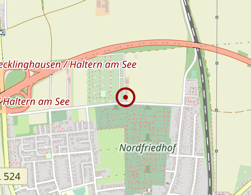 Karte: Bestattungen Vest e.K.