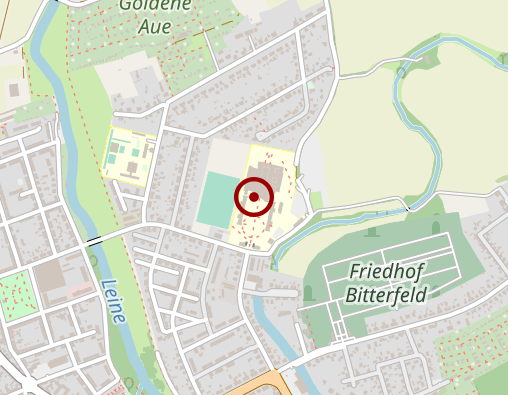 Karte: Gesundheitszentrum Bitterfeld/Wolfen gGmbH