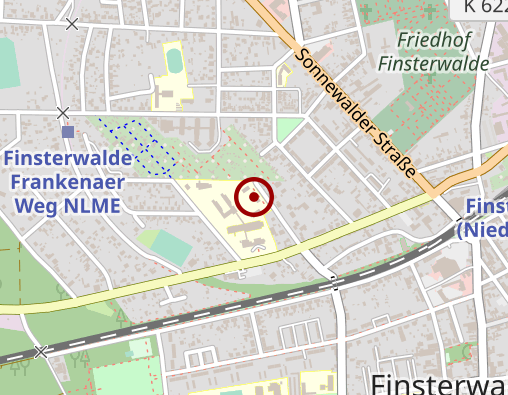 Karte: Elbe-Elster Klinikum GmbH Krankenhaus Finsterwalde