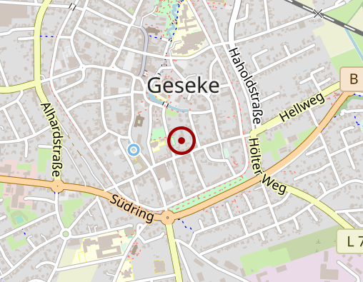 Karte: Caritas-Sozialstation Geseke