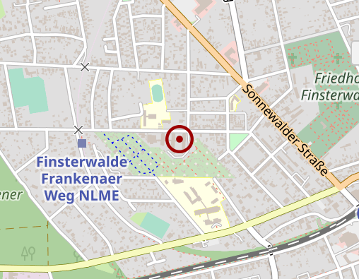 Karte: Altenpflegeheim Finsterwalde