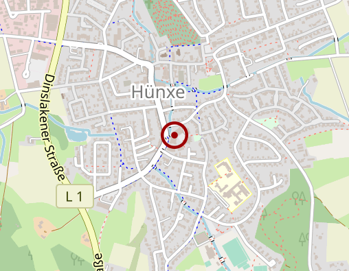 Karte: HEWAG Seniorenstift Hünxe