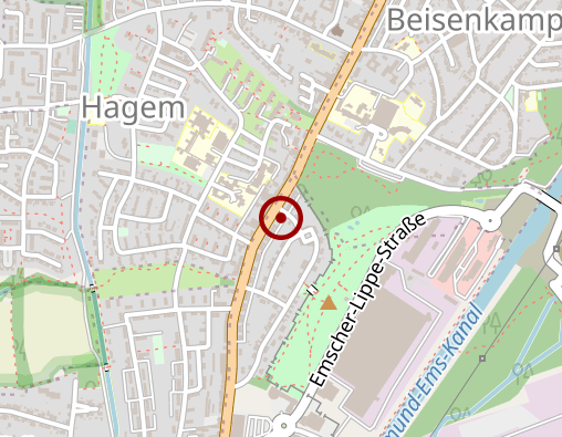 Karte: Teamsah-das Krokodil GmbH Ambulante Intensivpflege für Kinder und Erwachsene