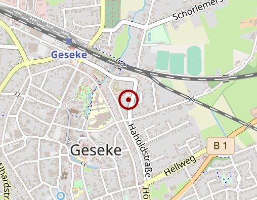 Karte: Ambulante Dienste Haus Maria, Einzelbetreuung durch den ambulanten Pflegedienst