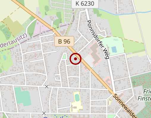 Karte: Physiotherapie Frank Pätzhold