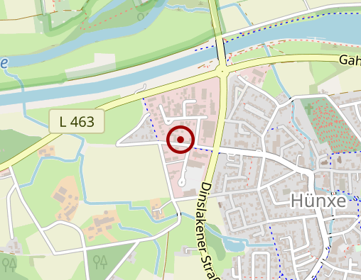 Karte: Hünxer Pflegedienst Marco Cappell