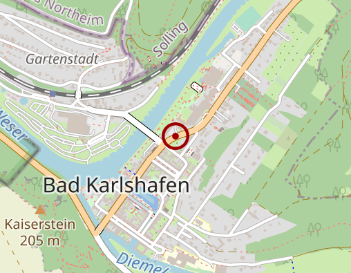 Karte: Dr. Ebel Fachkliniken - Seniorenwohnsitz Carolinum