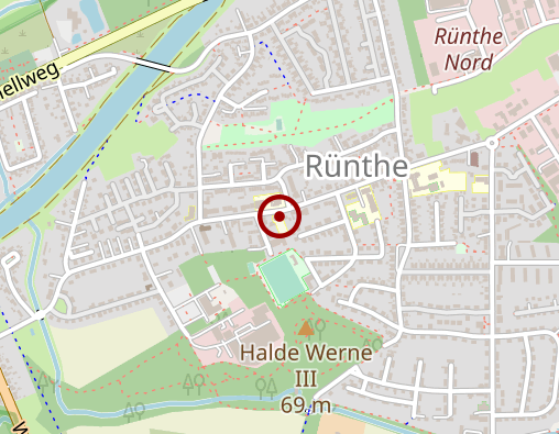 Karte: Arbeiterwohlfahrt Tagesstätte für psychisch Behinderte