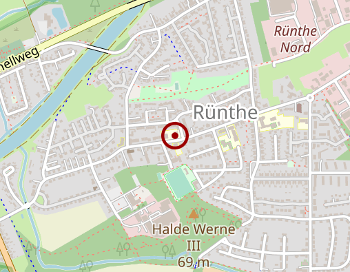 Karte: Seniorenglück "Haus Rünthe"