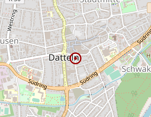 Karte: Diakoniestation Datteln/ Haltern