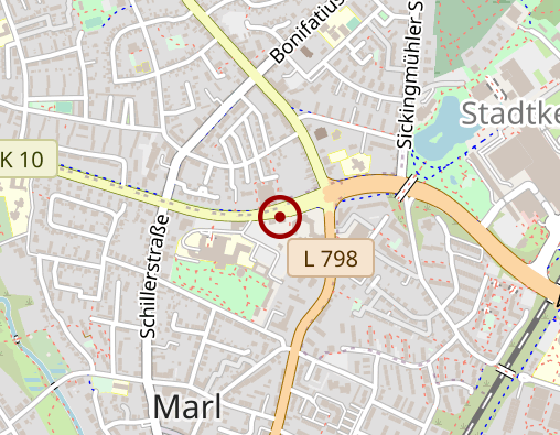 Karte: 24-h Schlüsseldienst Dietrich