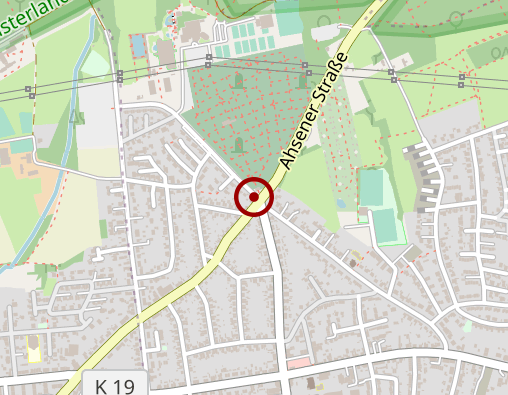 Karte: Bestattungen Friedrich