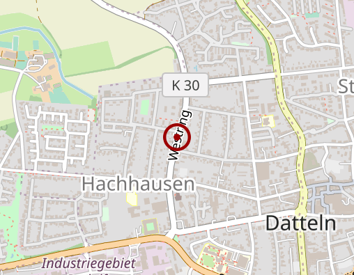 Karte: Tagespflege am Westring