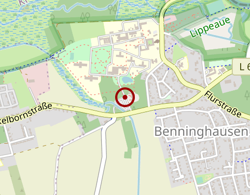 Karte: LWL-Klinik für Psychiatrie und Psychotherapie Lippstadt