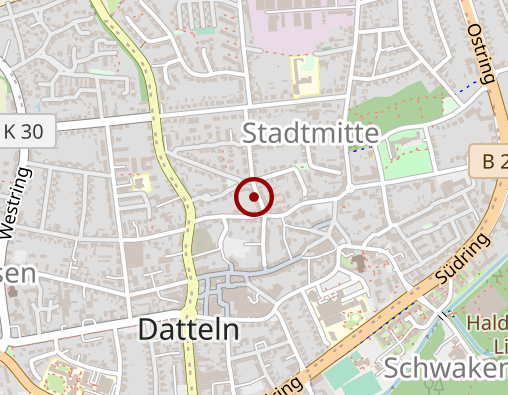 Karte: Die Pflegebienen ambulanter Pflege- und Betreuungsdienst UG