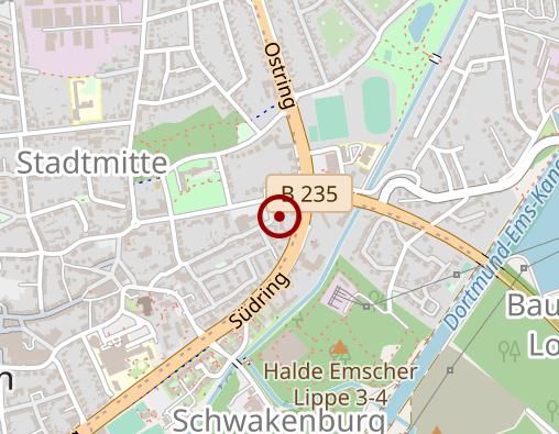 Karte: Freiherr-vom-Stein-Haus im evangelischen Johanneswerk e.V.