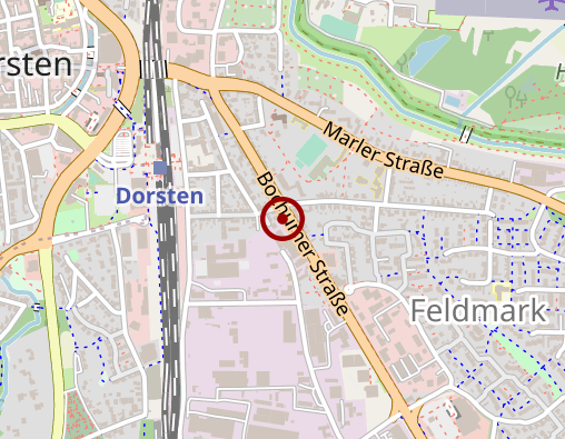 Karte: Medizinische Fußpflege Podologie Rozink-Quadflieg Susen