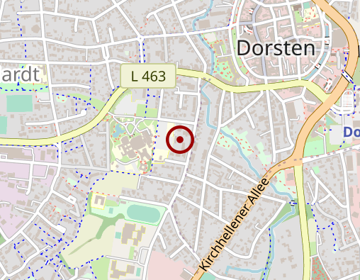 Karte: LWL-Klinik Herten - Tagesklinik Dorsten