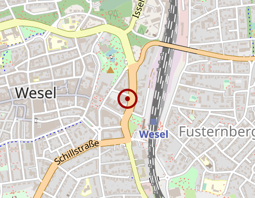 Karte: BetreuWo Wesel e.V.