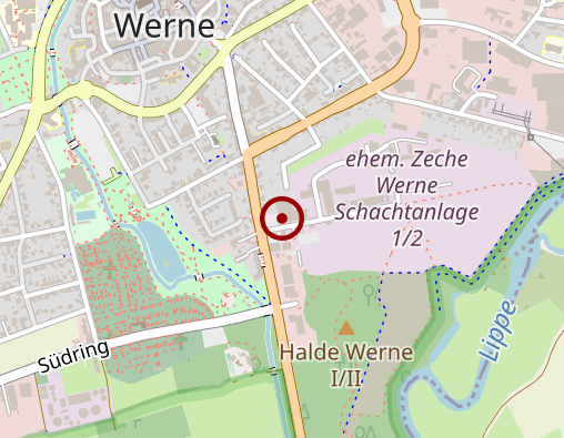 Karte: Taxi Service Werne