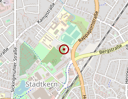 Karte: Haus Lea Tagesstrukturzentrum TSZ Caritas Marl Langzeitwohnheim für psychisch Kranke