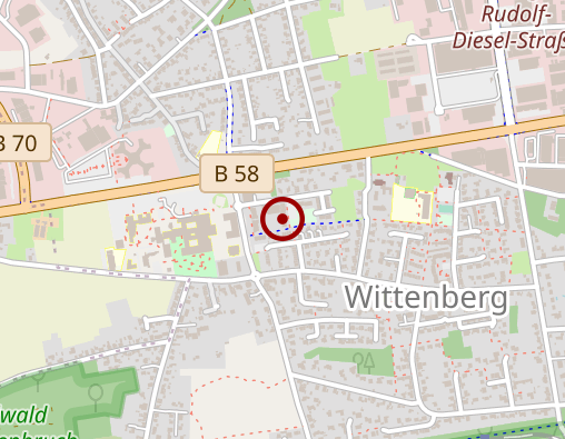 Karte: Tagespflege Lebensfreude Julia Wolf