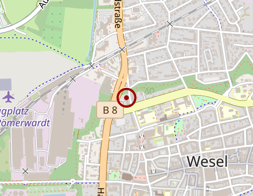 Karte: Caritasverband Jugendhilfe u. Betreutes Wohnen SPRUNG