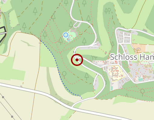 Karte: Altenwerk Schloss Hamborn gGmbH Ambulanter Plfegedienst