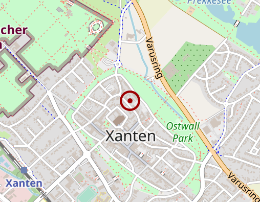 Karte: Caritas-Sozialstation Xanten-Sonsbeck