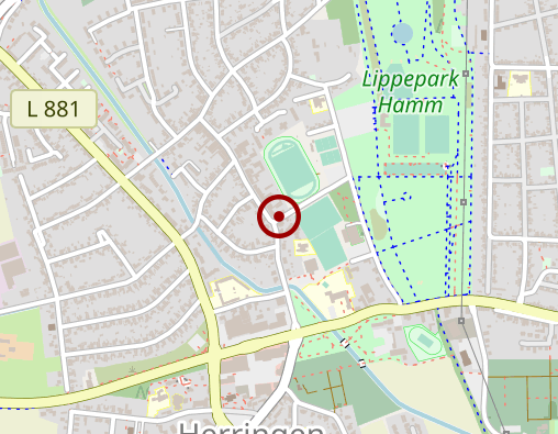 Karte: Logopädische Praxis S. Fraedrich Logopädin und diplomierte Legasthenie / LRS-Trainerin