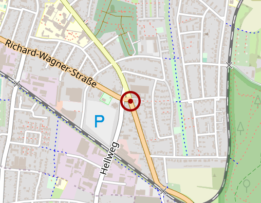 Karte: Evangelisches Krankenhaus Hamm