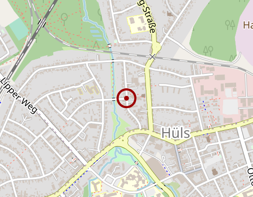 Karte: Diakonisches Werk im Kirchkreis Recklinghausen - Erziehung Förderung gGmbH -  Familienunterstützender Dienst  FuD