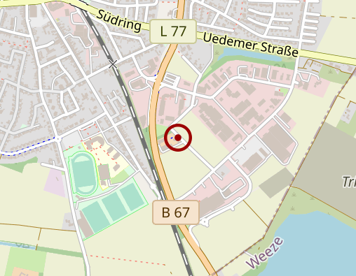 Karte: DLRG Ortsgruppe Goch e.V.