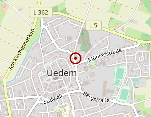 Karte: Physio Center Uedem Blijenberg