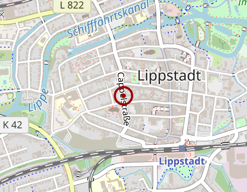 Karte: Sozialdienst Katholischer Männer e.V. Lippstadt