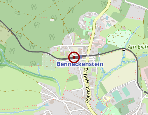 Karte: Altenpfegeheim Stiege GmbH "Haus Benneckenstein"