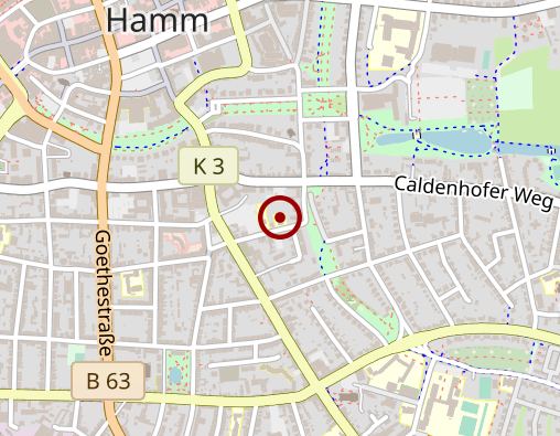 Karte: DRK-Kreisverband Hamm e.V. Pflegeberatung