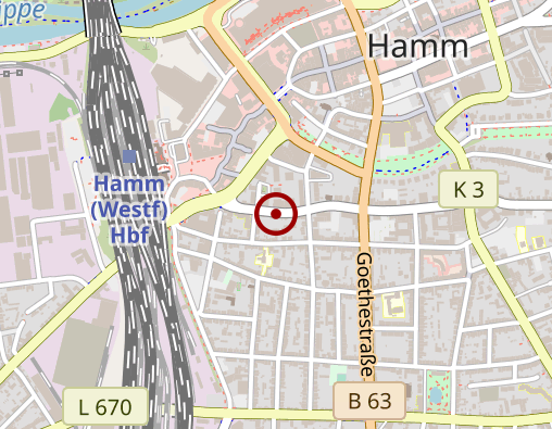 Karte: Terhorst, Ludwig Physiotherapeut, Manuelle Therapie, Osteopathie, Krankengymnastik