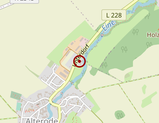 Karte: Seniorenhaus ""Mühlenhof"" Fam. Voigtländer