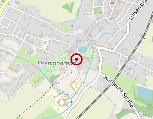 Karte: Eisenmoorbad Bad Schmiedeberg-Kur-GmbH Pflegezentrum "Am Kurpark"