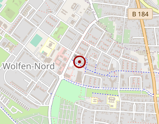 Karte: Häusliche Kranken- und Seniorenpflege Kliche Inh. Carola John