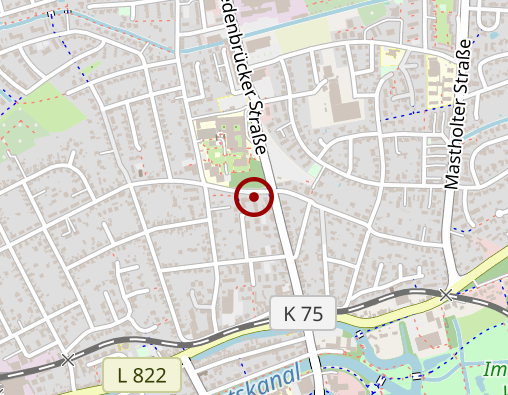 Karte: Diakoniestation am Ev. Krankenhaus Lippstadt gGmbH