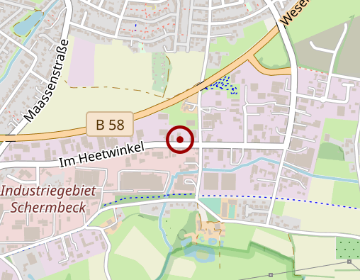 Karte: Betreuung pflegebedürftiger Menschen