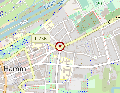 Karte: Pompsch Simone Praxis für Physiotherapie und Krankengymnastik