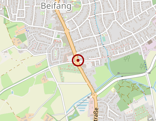 Karte: Krankengymnastikpraxis Haacke