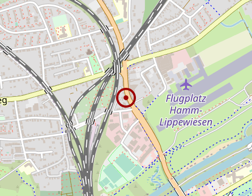 Karte: Ambulantes Zentrum Ev. Perthes Werk e.V.